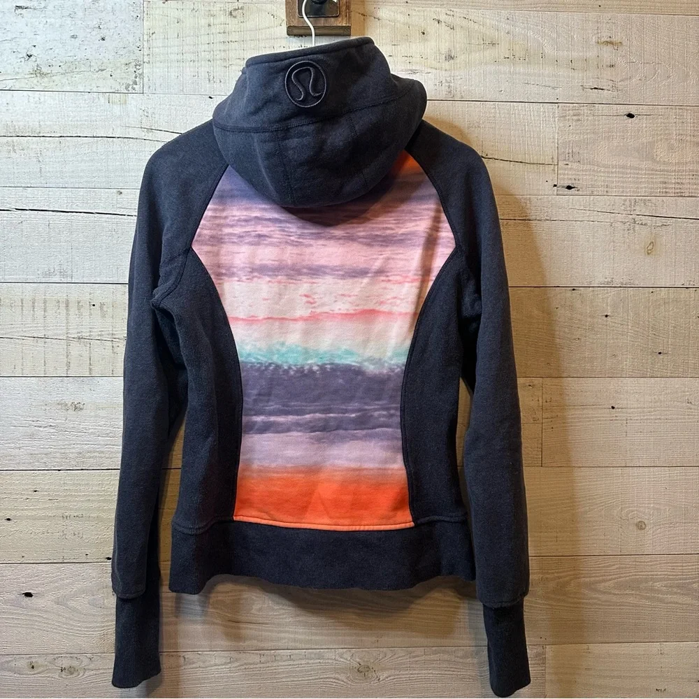 Lululemon Scuba Hoodie II Heathered Cadet Blue / Cadet Blue / Beachscape Multi 8